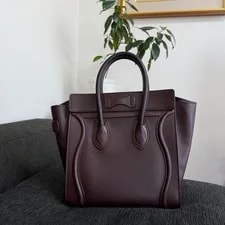 Celine Luggage Zip Pocket Authentic From Japan 2