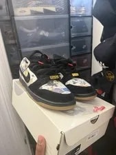 Size 10.5 - Supreme Rammellzee Dunk Low SB. Clean. Replacement Box & Accessories 2