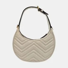 Gucci GG Marmont Chevron Quilt Hobo Crossbody Auth 4