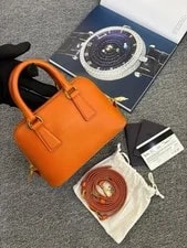 Authentic Prada Mini Dome Triangle Logo 2
