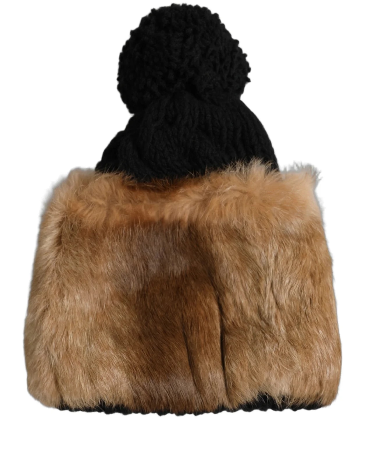 Dolce & Gabbana Dyed Rabbit Real Fur Winter Beanie Hat 2