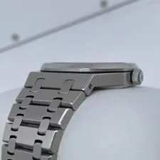 2010s Audemars Piguet 15400ST Piguet Royal Oak 41mm Steel Silver Dial 4