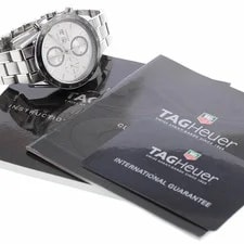 TAG Heuer Carrera Chronograph Automatic Black Dial From Japan 2