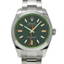 Rolex — Rolex Milgauss 116400GV 40mm Stainless Steel Black #WW7410 — Watch — resale