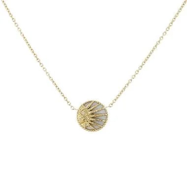 Dior — Dior Céleste in Yellow Gold, Mother of Pearl, and Diamonds — Jewelry — resale