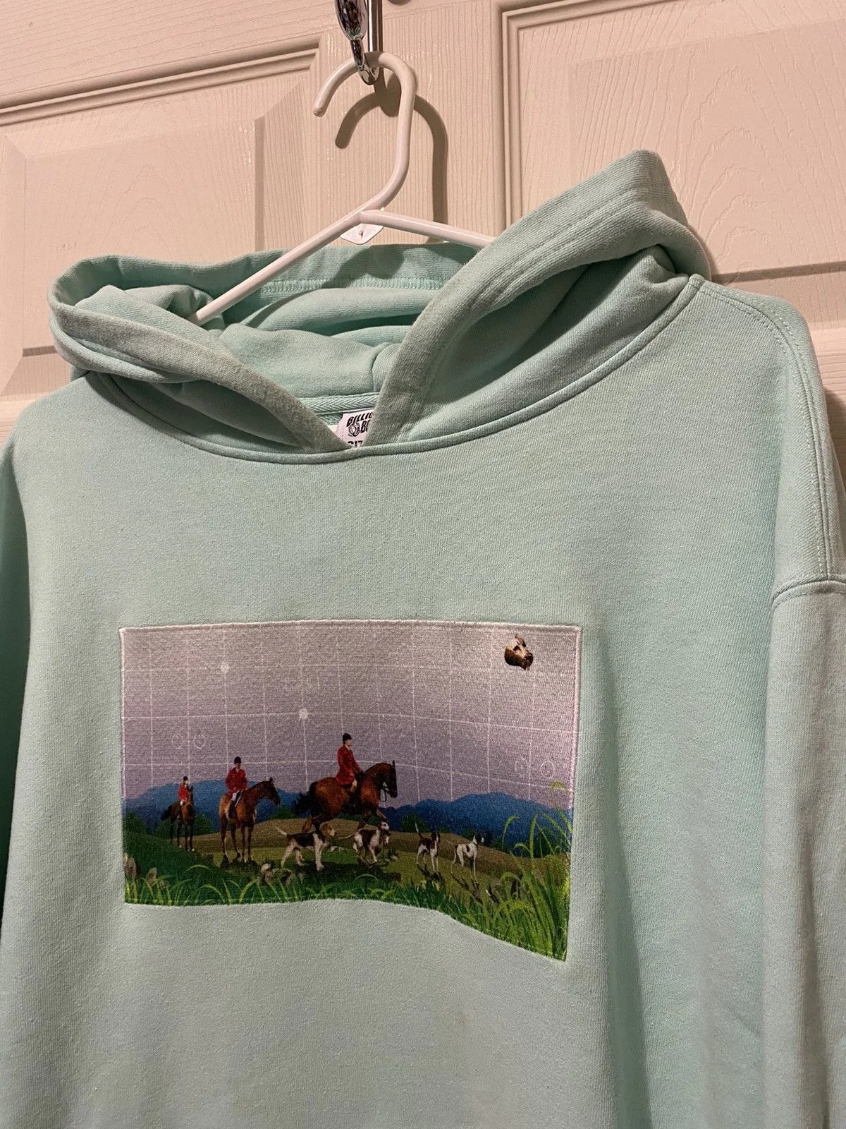 Billionaire Boys Club — Billionaire Club Horseback Dogs Western Hoodie — streetwear — resale