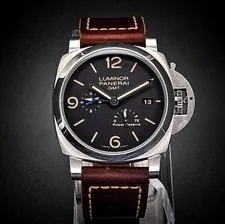 Panerai — Panerai Luminor Black - PAM01321 44mm Alligator and Rubber Straps — Watch — resale