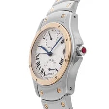 Cartier Santos Ronde Aviator 150 Years Edition Steel Gold W20038R3 2