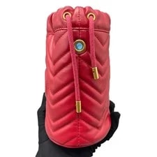 Gucci Chevron Mini GG Marmont Bucket (ym060326a7r) 3