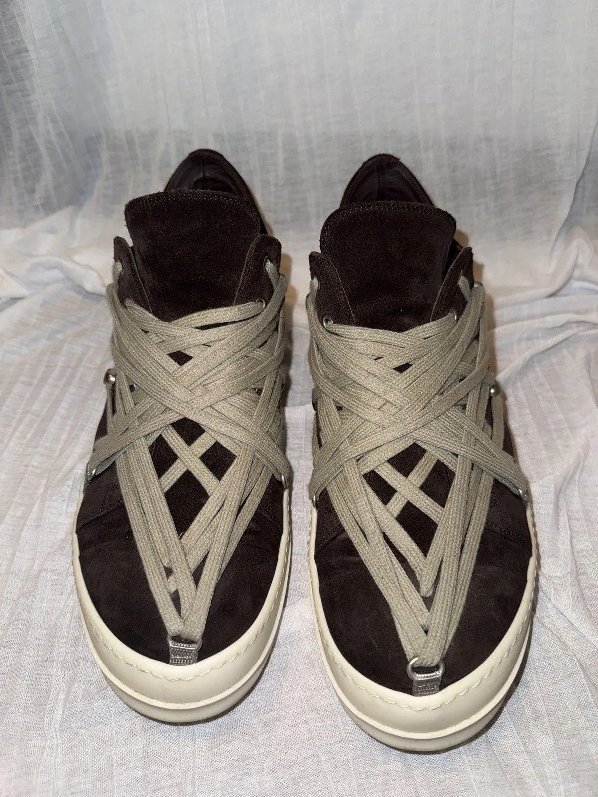 Rick Owens MegaLace Lows Hollywood 2