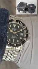Heuer 1000 Early Tag 980.013 Very Good Condition All Orig 2