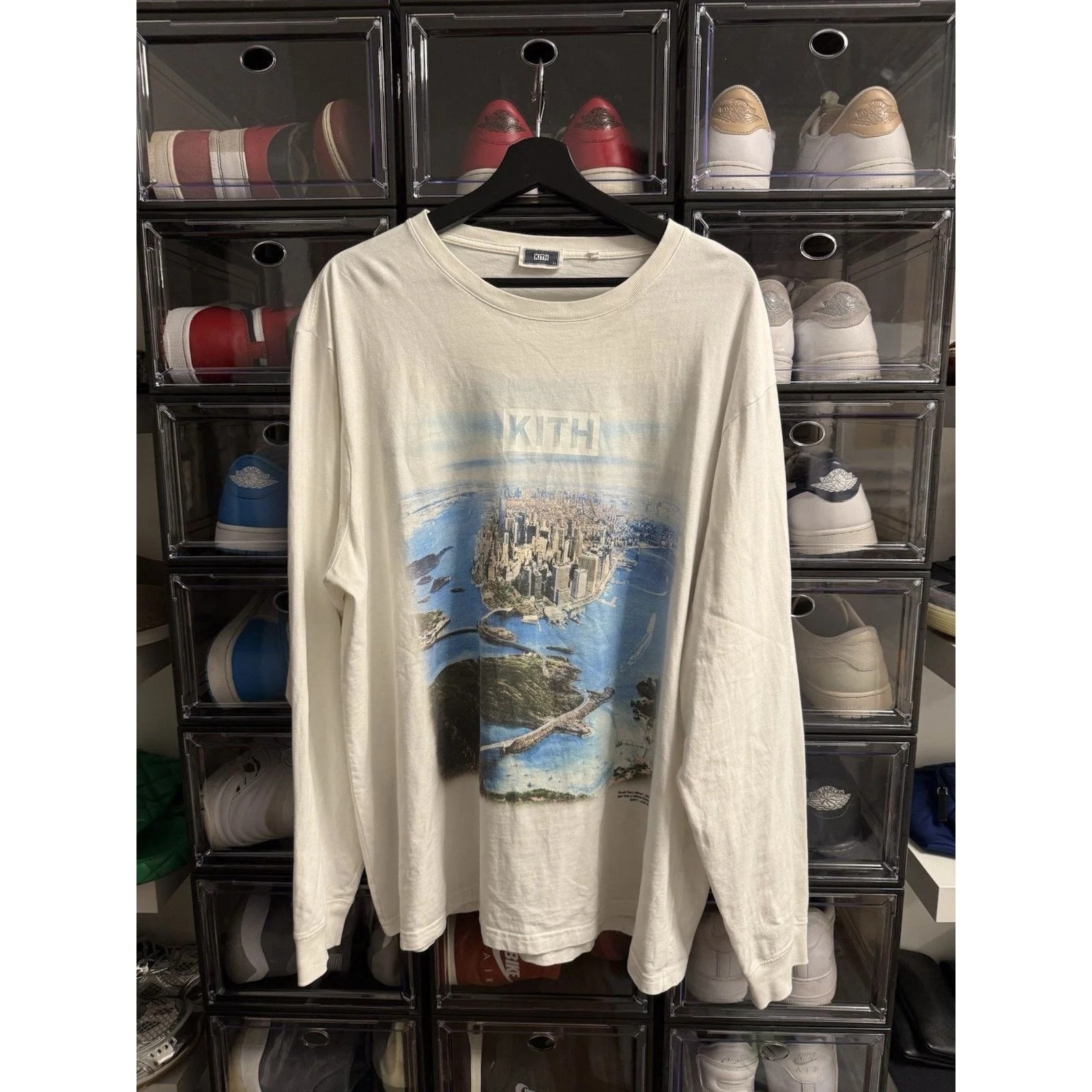 KITH — Kith New York in Nature South Ferry Island NYC Graphic Tee — streetwear — resale