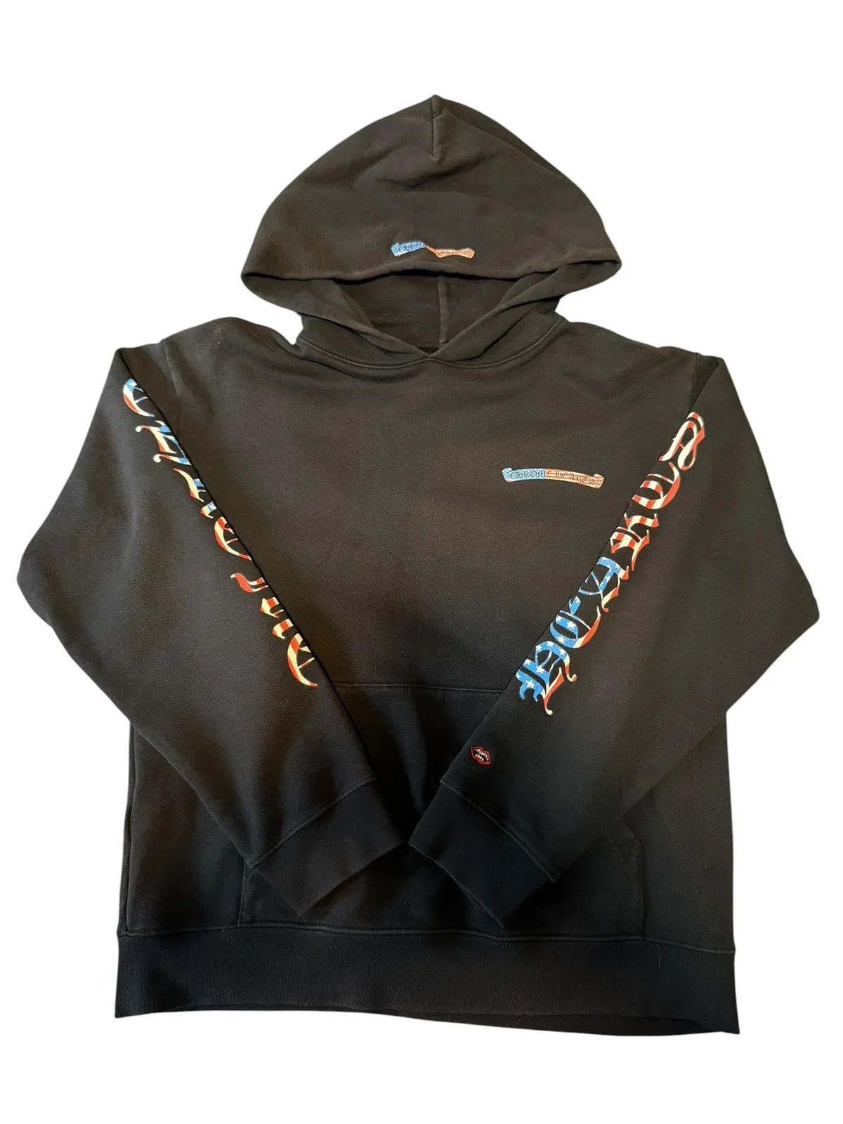 Chrome Hearts — Hearts USA Scroll Hoodie — streetwear — resale