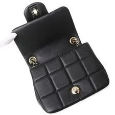 Chanel Bar Flap Coco Mark Heart Logo Cube Chain #BCB092 2