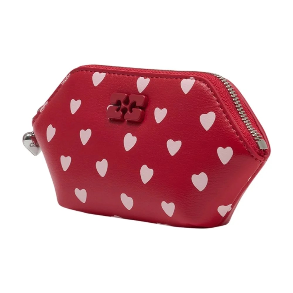 Ganni Heart-Embroidered Coin — 2