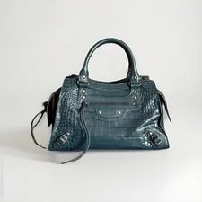 Balenciaga — Balenciaga Supple Embossed Neo Classic Small City — Handbag — resale