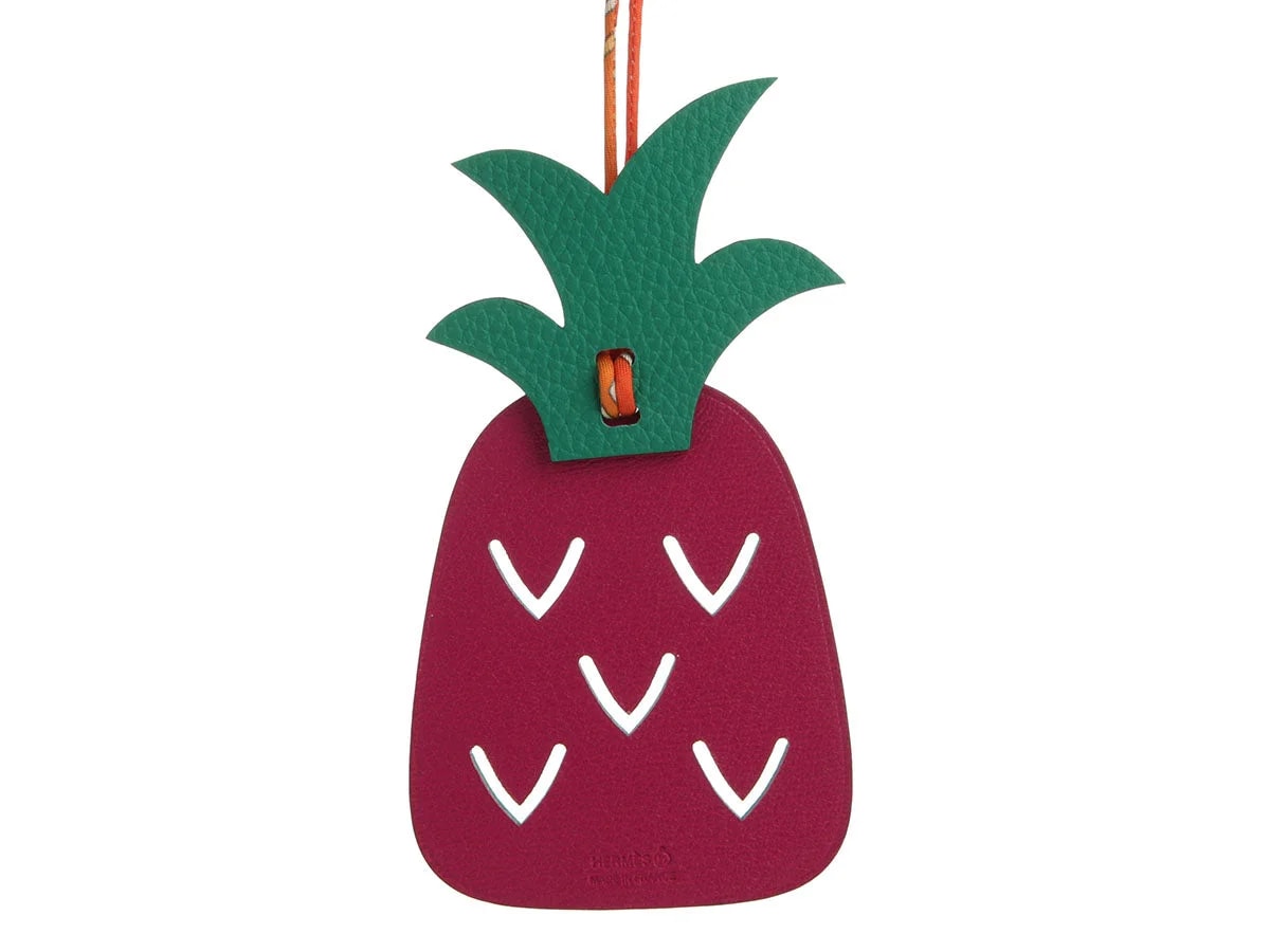 Hermès — Hermès Pineapple Petit H Bag Charm — Accessory — resale