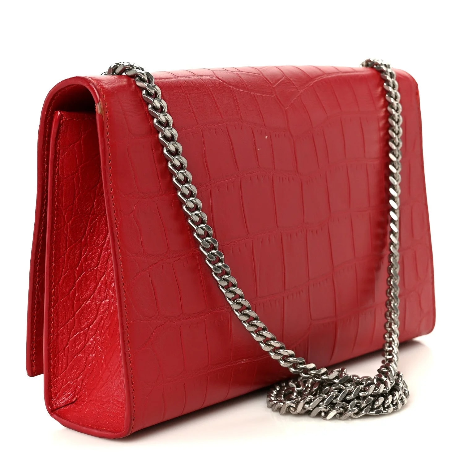 Embossed Medium Classic Kate Tassel Satchel New 3