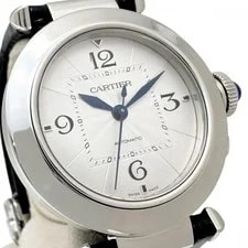 Cartier Pasha Do WSPA0012 Back Skeleton Watches Stainless Steel/leather Mec... 2