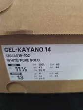 Asics GEL-Kayano 14 Size 11.5 Running Lightly Worn 2