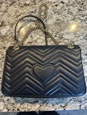 Gucci GG Marmont Medium Flap Chain Dust 2