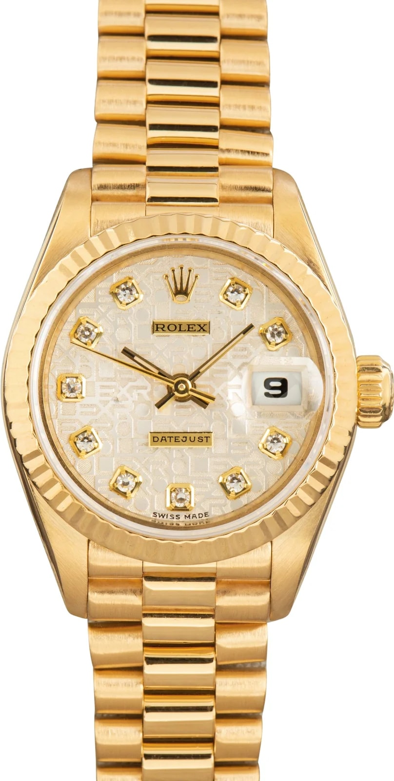 Lady Rolex Datejust Ref 69178 Silver Jubilee Dial 2