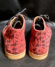 6.0US Clarks Desert Boots Animal Fenia Model Limited Ed 4