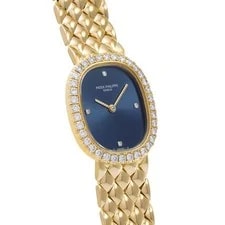 Patek Philippe Golden Ellipse 4729/1J-001 Blue/diamond 743339 3