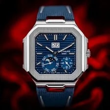 Patek Philippe Cubitus 5822P-001 Platinum Blue Dial Complete Set 5822P 2