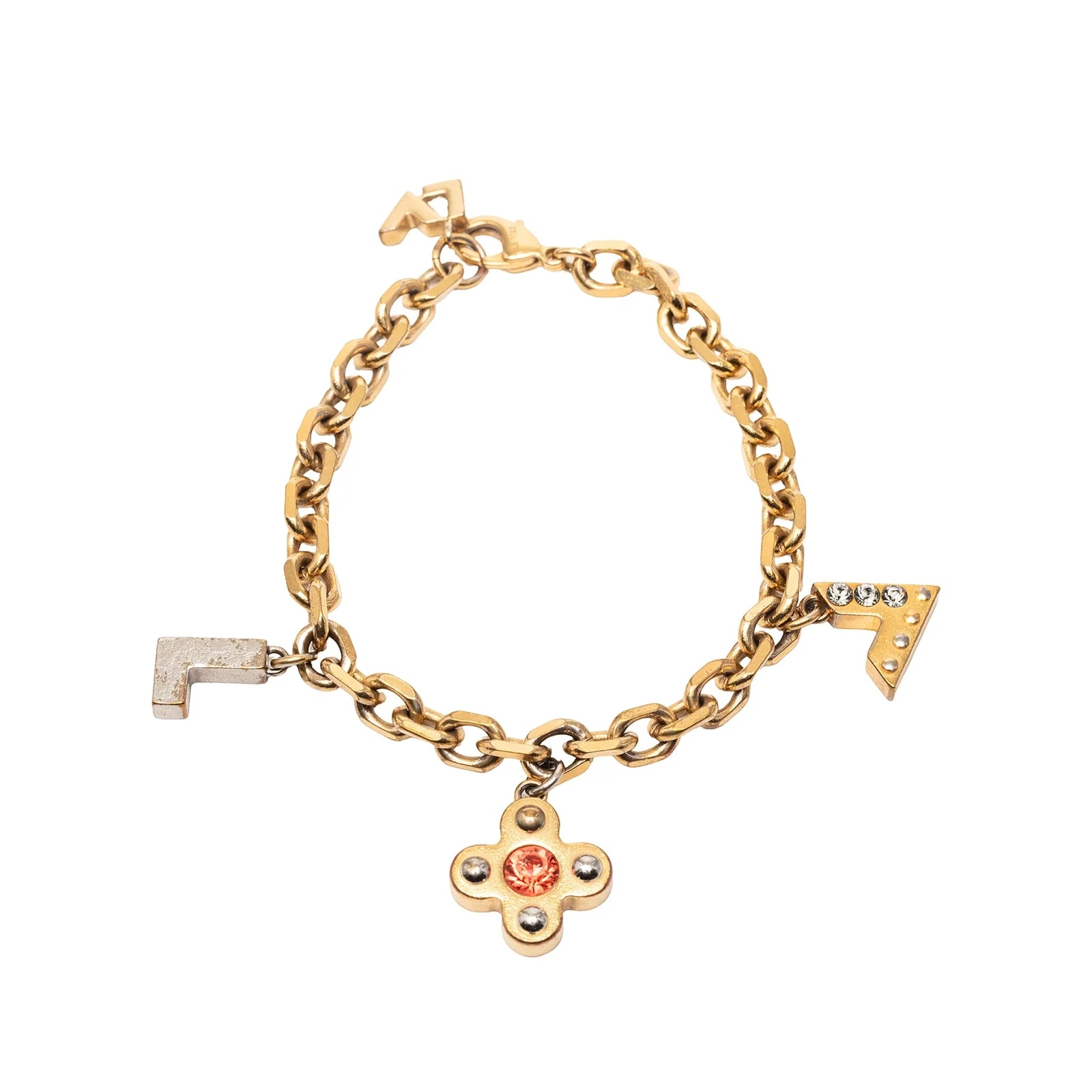 Louis Vuitton — and Strass Love Letters Charm — Jewelry — resale