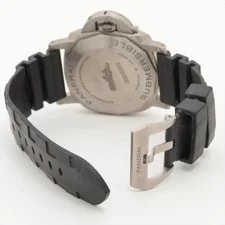 Panerai Submersible PAM01305 TI X Rubber AT Black Dial 4