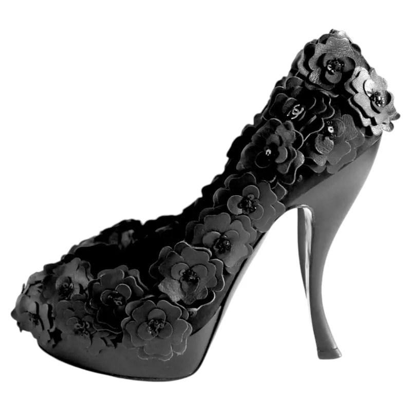 Chanel 3D Camellia Embellished 2