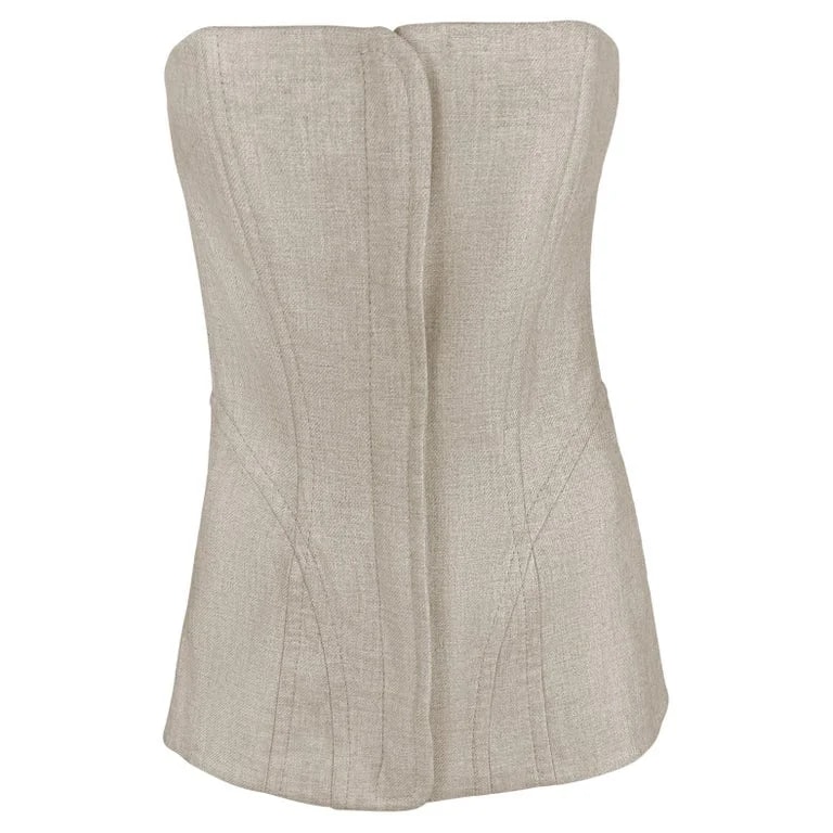 Gianfranco Ferré — F/W 1999 Gianfranco Ferré Runway Strapless Corset Boned Top IT40 — Clothing — resale