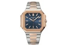Patek Philippe — Patek Philippe Cubitus Sunburst Blue Dial Stainless 18kt Rose Gold 5821/1AR-001 — Watch — resale