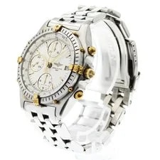Breitling B13047 Chronomat Bicolor Date Automatic From Japan w0727 2