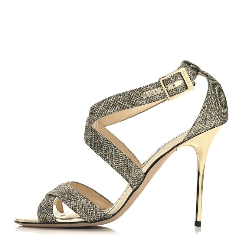 Jimmy Choo — Glitter Lottie — Designer Shoe — resale