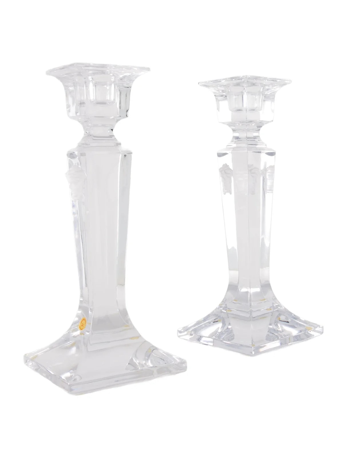 Rosenthal Meets Versace — Pair of Medusa Gorgona Candlesticks — decorative_object — resale