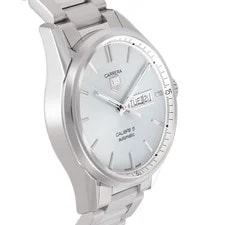 TAG Heuer Carrera Calibre 5 Day-date WAR201B.BA0723 Automatic Silver 2