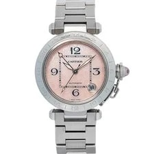 Cartier — Cartier Pasha 2377 W3107099 Stainless Steel MOP Dial Auto 's 35mm — Watch — resale
