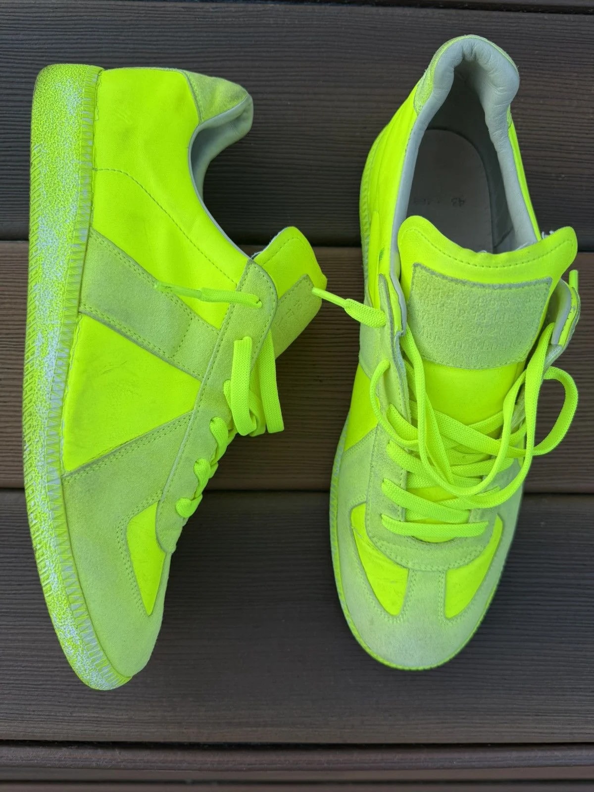 Maison Margiela — Maison Margiela Replica GAT Size 10 Neon — Sneaker — resale