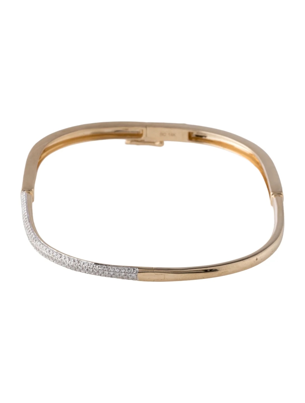 Ring Concierge — 14K Hinged Bangle — Jewelry — resale