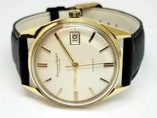 18k Yellow Gold IWC Shaffhausen Automatic 1960s Cal 8541 R810A 2