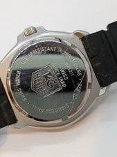 Heuer Formula 1 WA1211 Black Ivory Luminous Dial Working Quartz 36mm 4