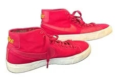 Nike SB Blazer Court Mid PRM Skate Shoe Paisley Hibiscus High Top 3