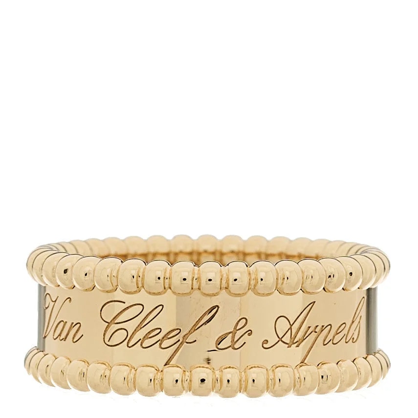 Van Cleef & Arpels — 18K Yellow Gold Perlee 54 7 — Jewelry — resale