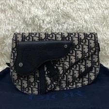 [Good Condition] Dior Saddle Pattern 2