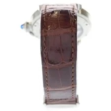 Cartier Pasha de Pronger Date Backsuke YG×SS×Leather AT Automatic d42 2
