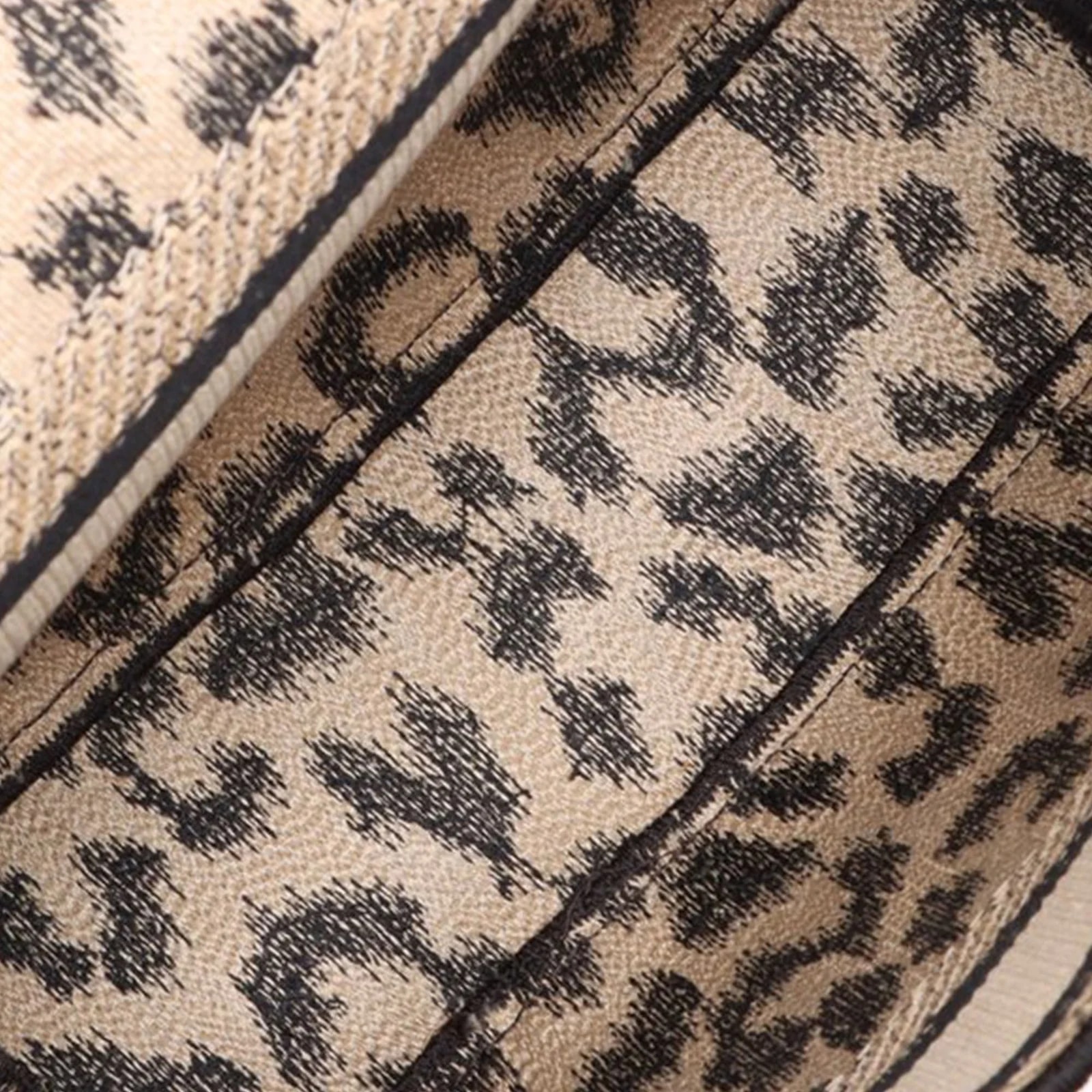 Mizza Small Embroidered Leopard DiorCamp Messenger 3