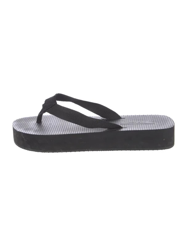 The Row — Dune Flip Flops — Designer Shoe — resale