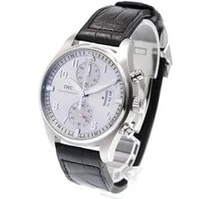 IWC Schaffhausen — IWC Schaffhausen Pilot's Ju-air IW387809 43mm SS Silver Dial #C122 — Watch — resale
